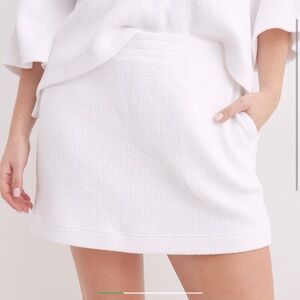 Aerie Wonder Mini Skirt - White
